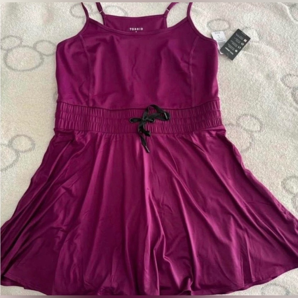 Torrid Performance Core Mini 2Fer Active Dress Wi… - image 1